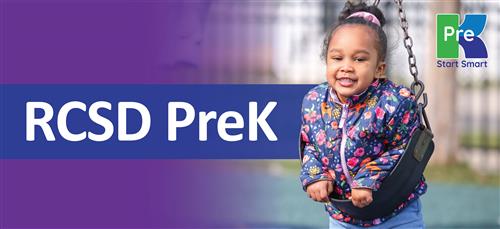 Apply today for RCSD PreK!